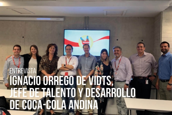 Ignacio Orrego de Vidts, jefe de Talento y Desarrollo de Coca - Cola Andina